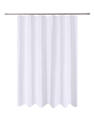 N&Y HOME cortina frontal empaquetada mostrando tamaño y color blanco, aspecto profesional