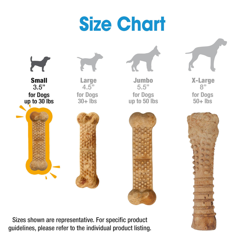 Nylabone open pack revealing 36-count supply for cost-effective stocking