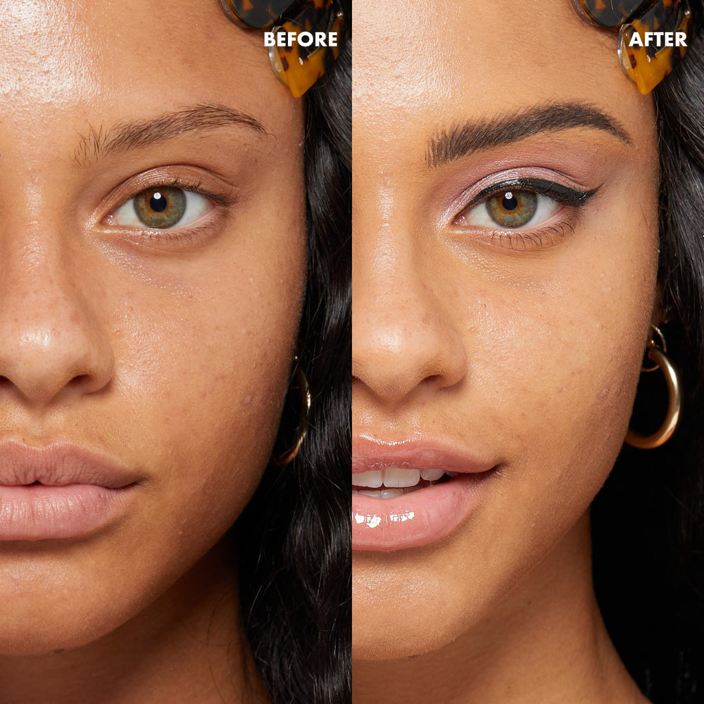 NYX etiqueta del producto con ingredientes clave y detalle vegano