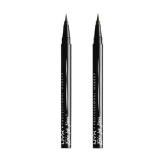 NYX PROFESSIONAL MAKEUP pack frontal mostrando dos delineadores, conveniencia y ahorro