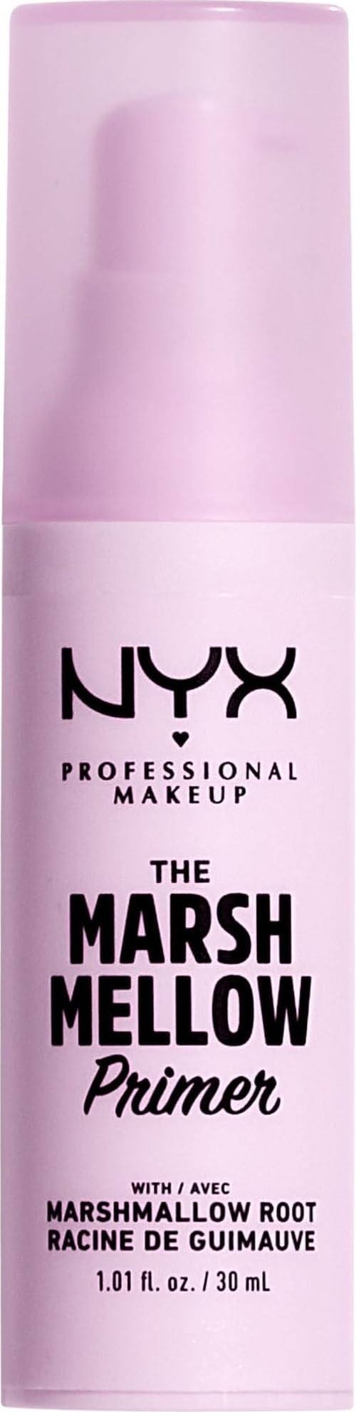 NYX primer frontal del envase mostrando diseño y nombre beneficios