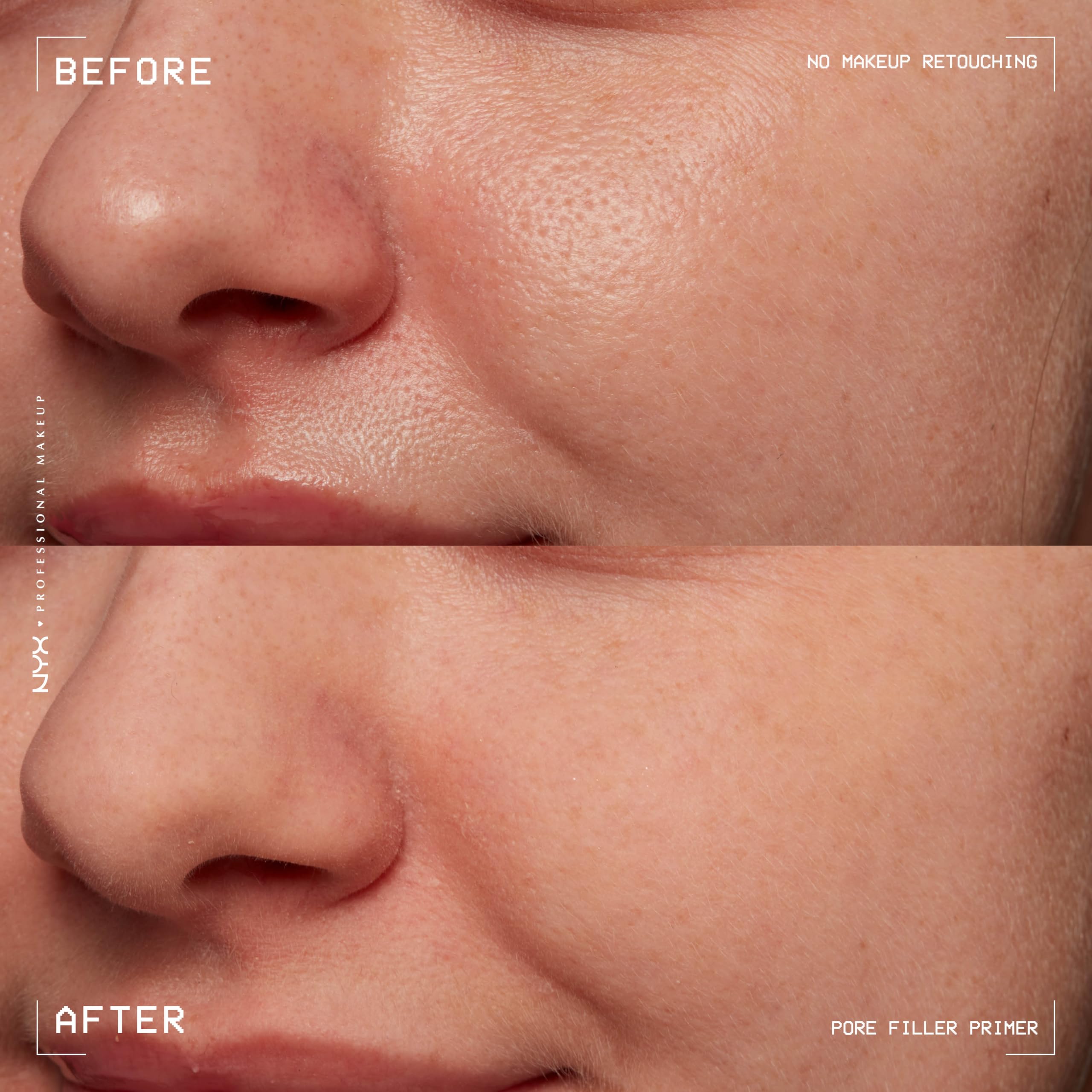 NYX Pore Filler aplicación con dedos para un acabado uniforme y rápido