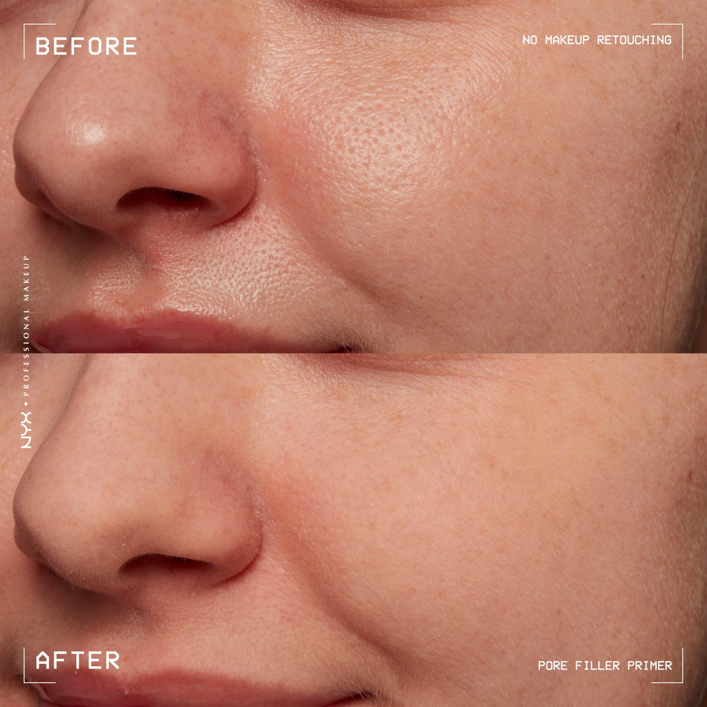 NYX Pore Filler aplicación con dedos para un acabado uniforme y rápido