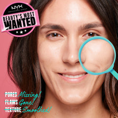 NYX Pore Filler textura cremosa extendida que muestra efecto sedoso