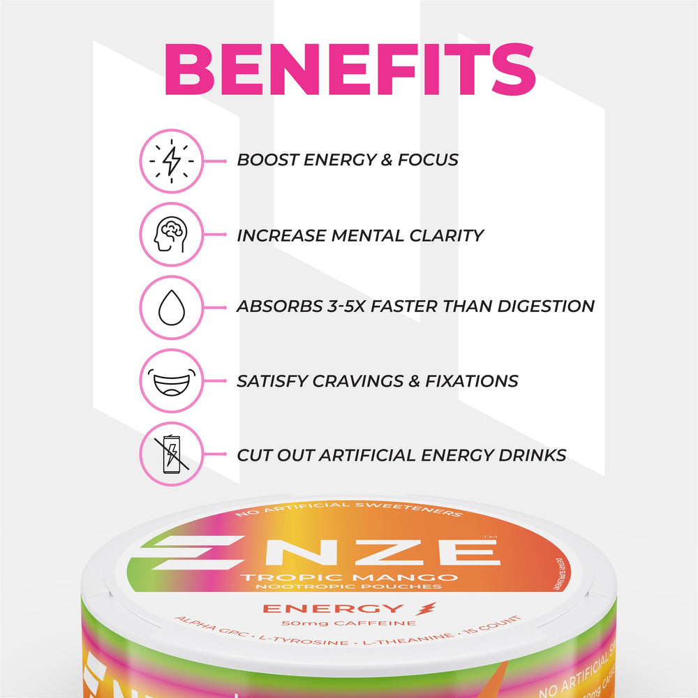 NZE ingredientes en primer plano, transparencia y calidad