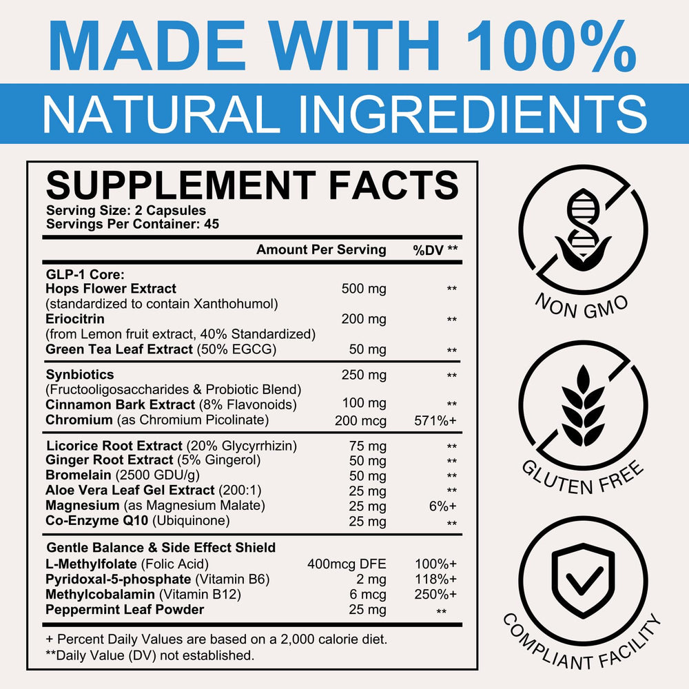 O NATURE . ZIRAN etiqueta con lista de ingredientes y sellos de calidad