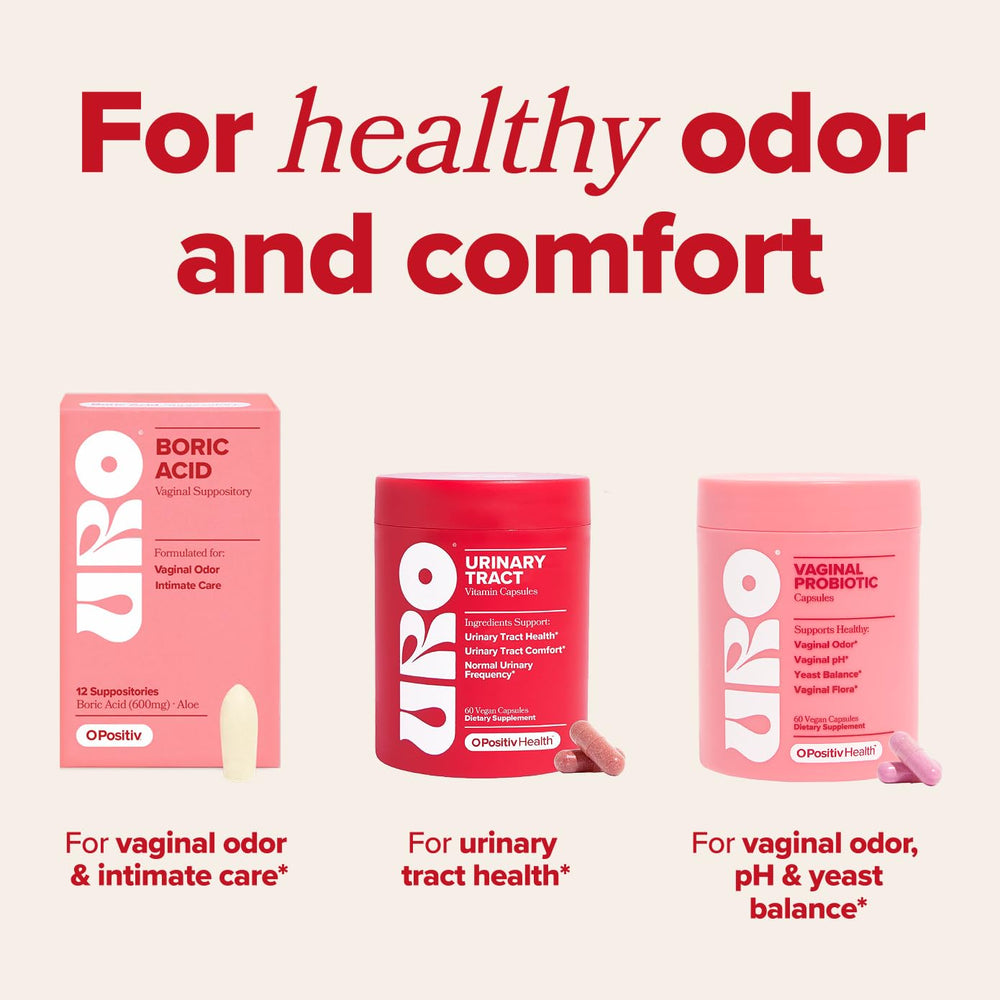 O Positiv URO ingredientes Pacran cranberry en primer plano, apoyo estudiado