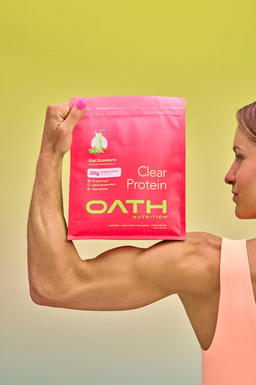 OATH NUTRITION etiqueta y tabla nutricional para verificar ingredientes y macros