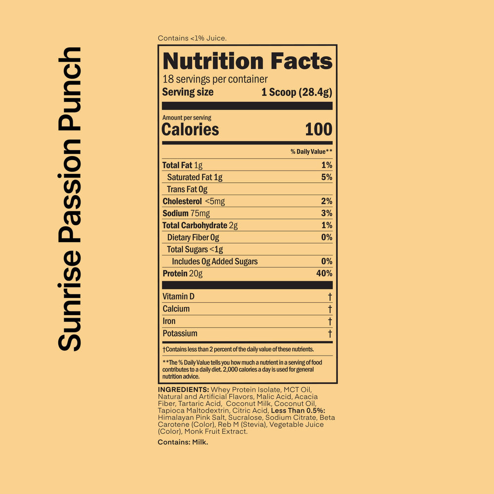 Oath Nutrition textura del polvo en primer plano, mezcla fácil y sin grumos