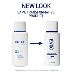 Obagi Nu-Derm gel textura en close-up que muestra suavidad y hidratación