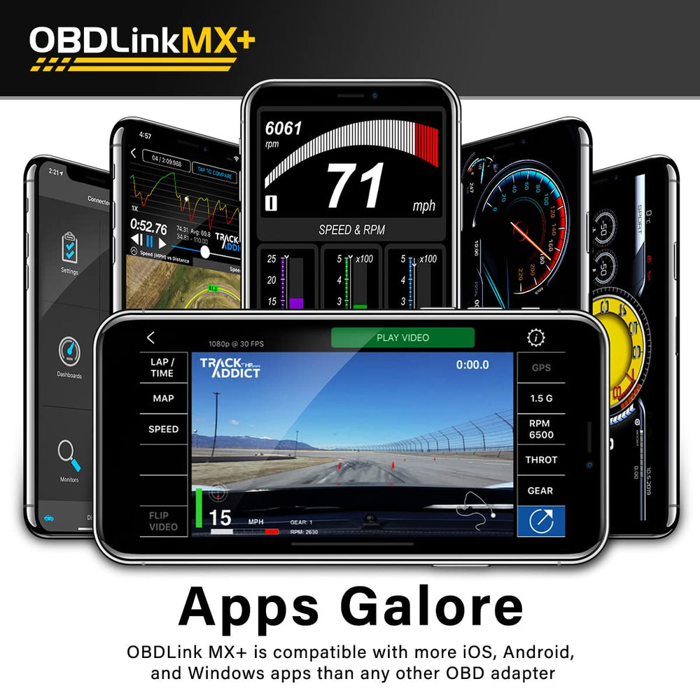 OBDLink MX+ comparación de tamaño junto a llaves para escala