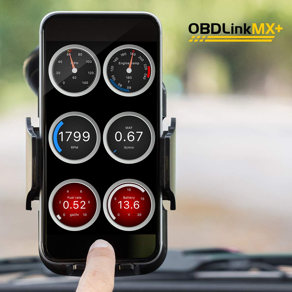OBDLink MX+ en escenario de taller facilitando diagnóstico rápido