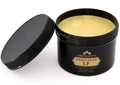 Obenauf's frasco delantero 8oz mostrando envase y marca, protege cuero