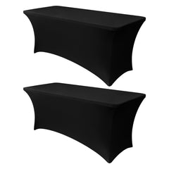 Obstal funda frontal para mesa negra que mejora presentación profesional
