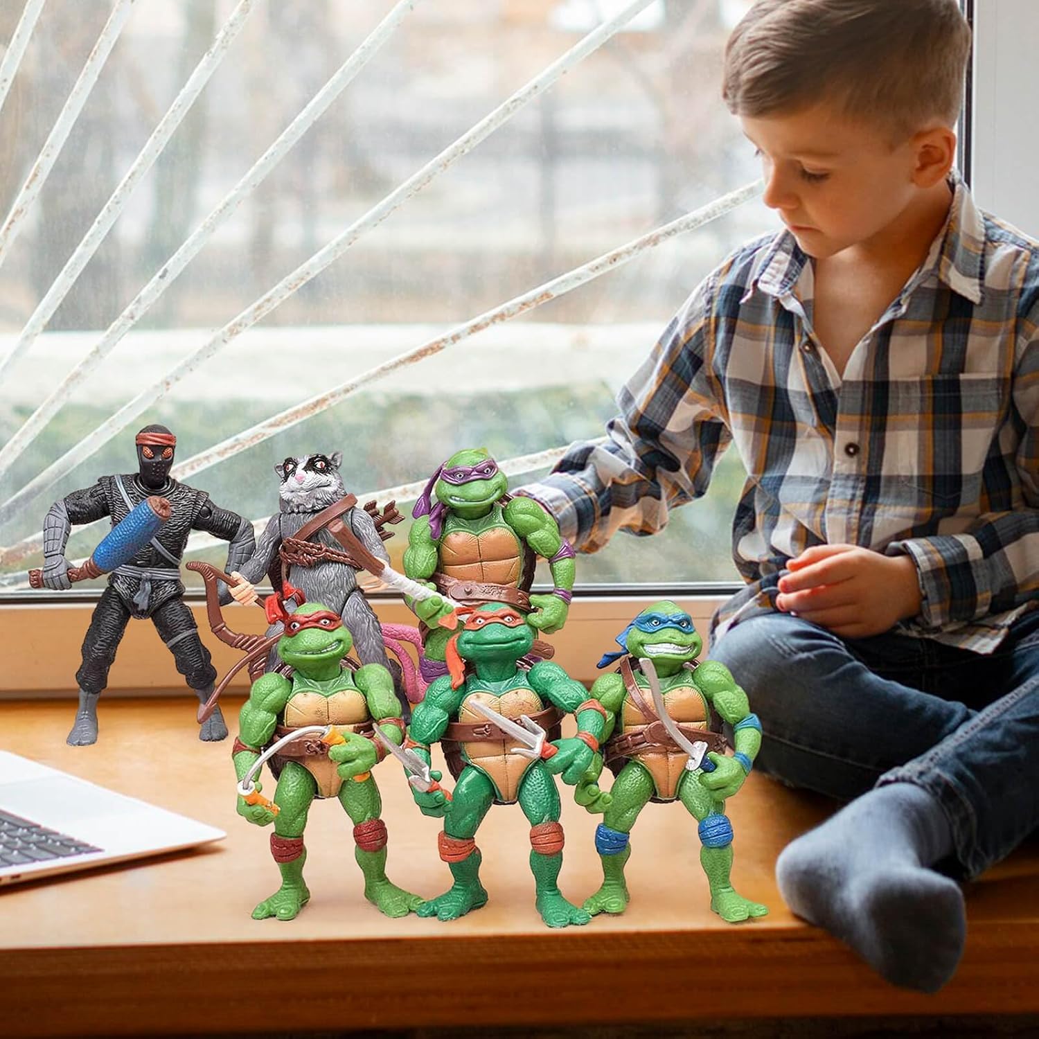OBXAVV conjunto completo de seis figuras tamaño 4.7" listo para exhibir