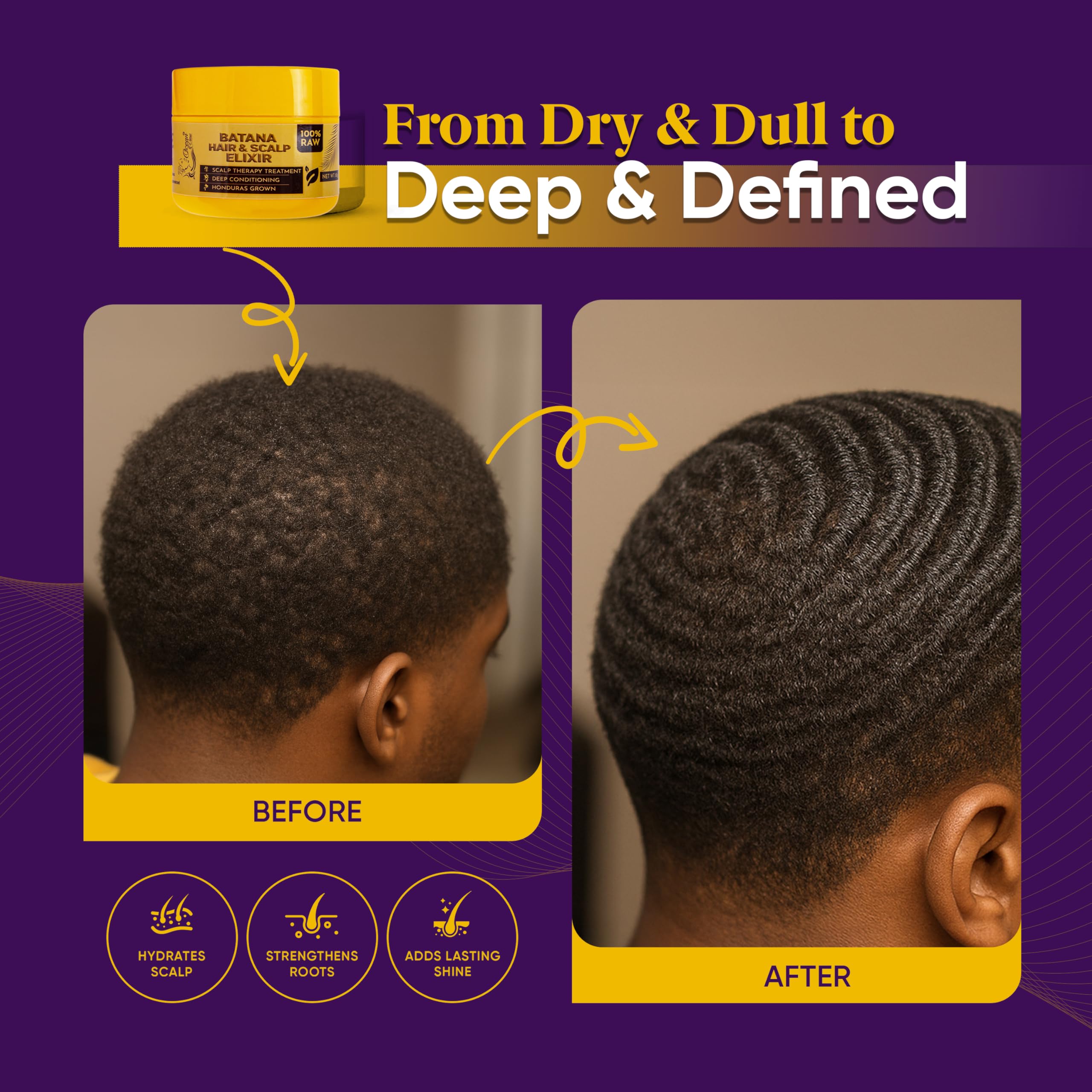OCEAN VIEW DEEP WAVES aplicación en corona para formación de patrón definido
