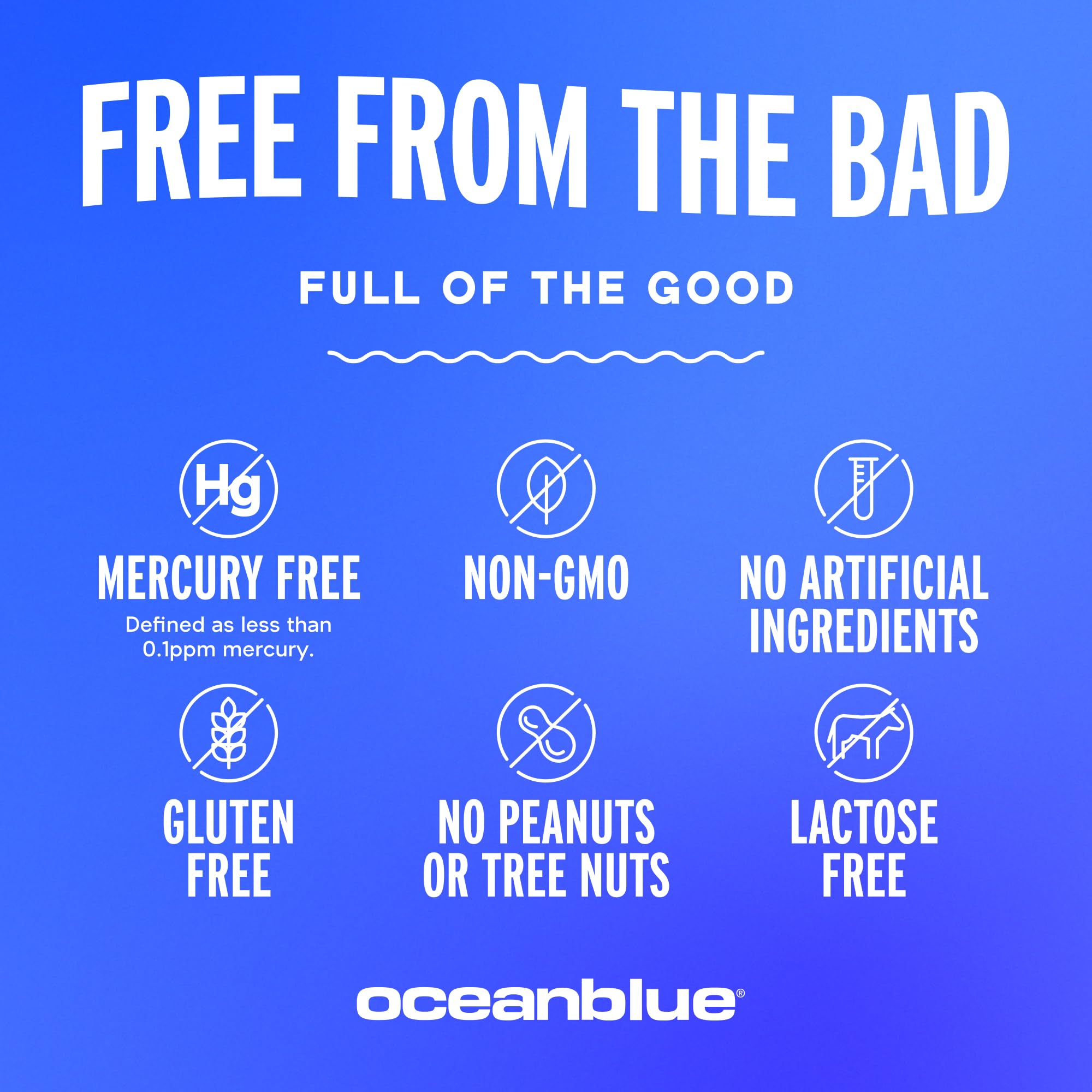 Oceanblue ingredientes y certificado Friend of the Sea para confianza