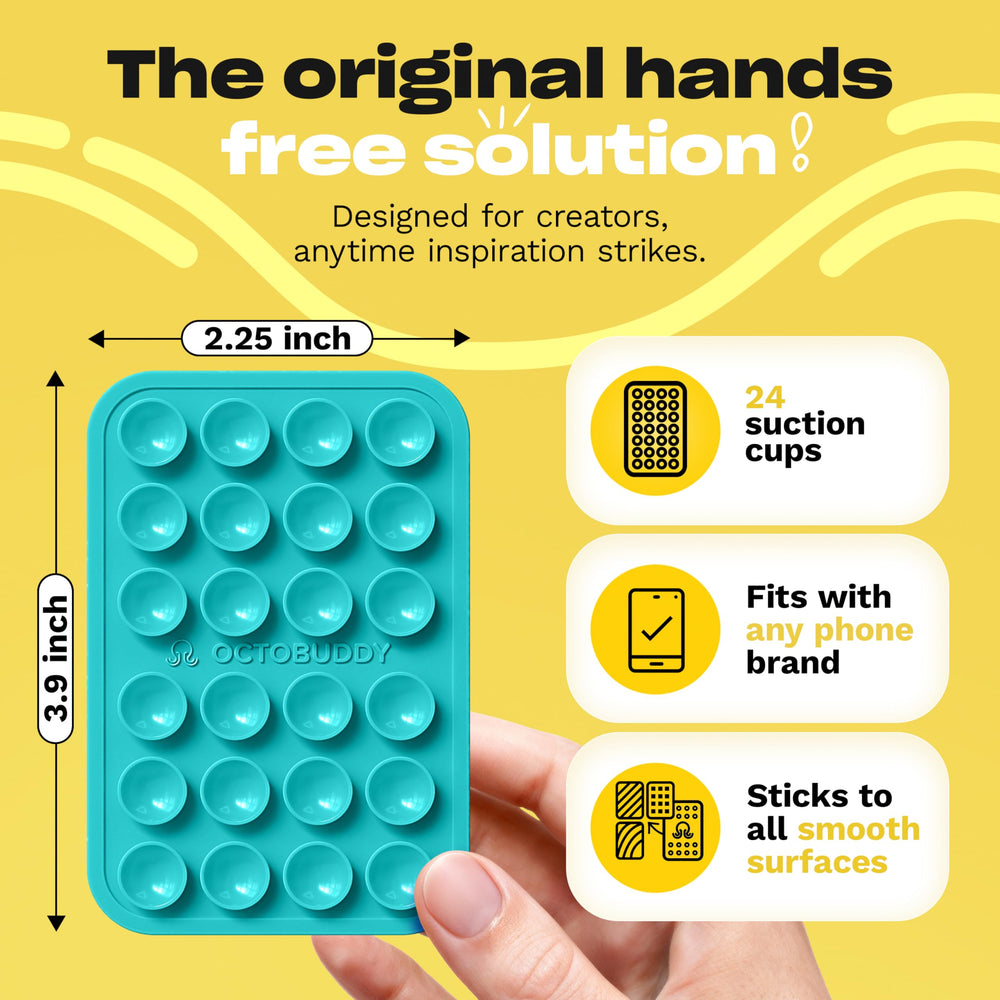 OCTOBUDDY textura de silicona en primer plano para durabilidad