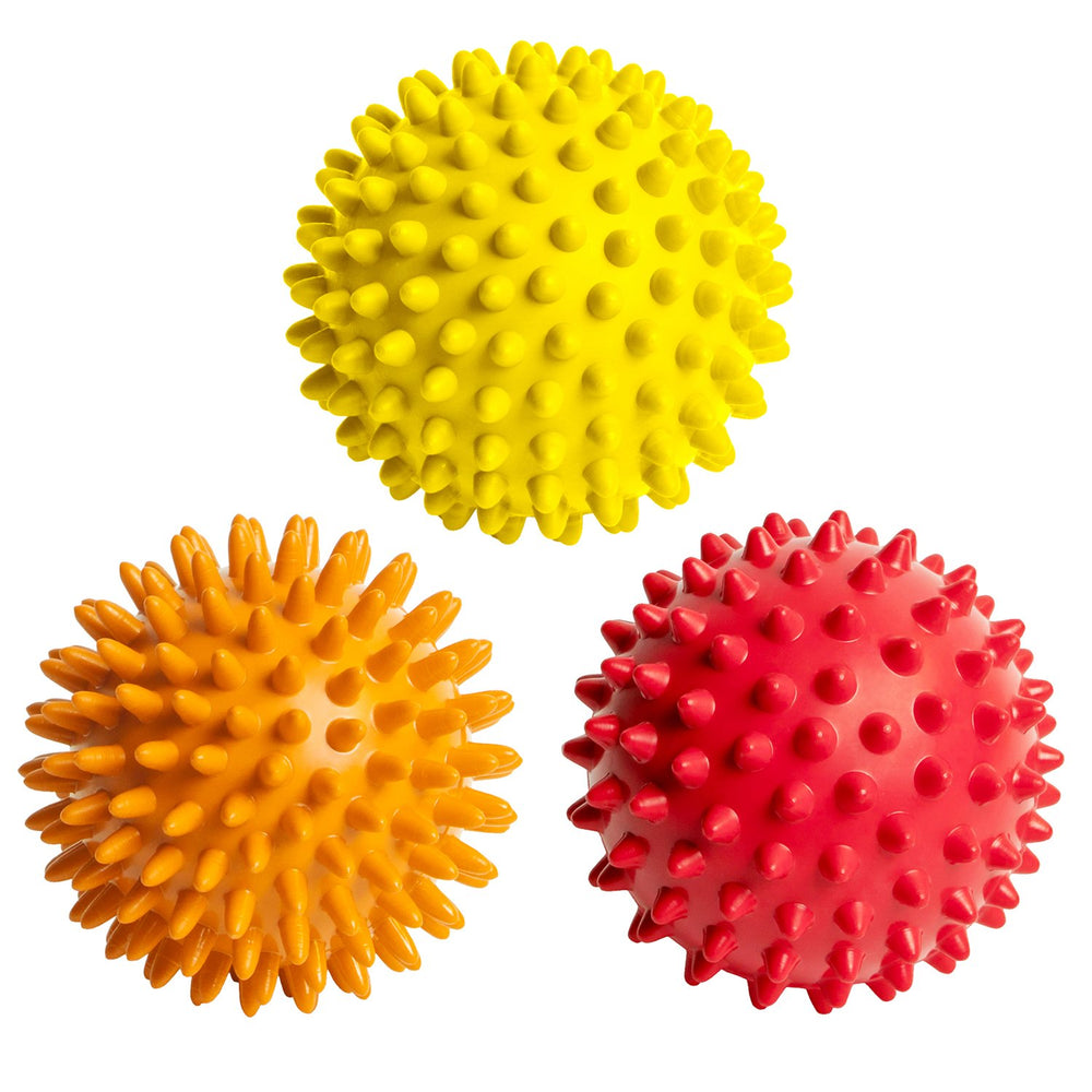OCTOROX paquete frontal mostrando las tres pelotas y su versatilidad