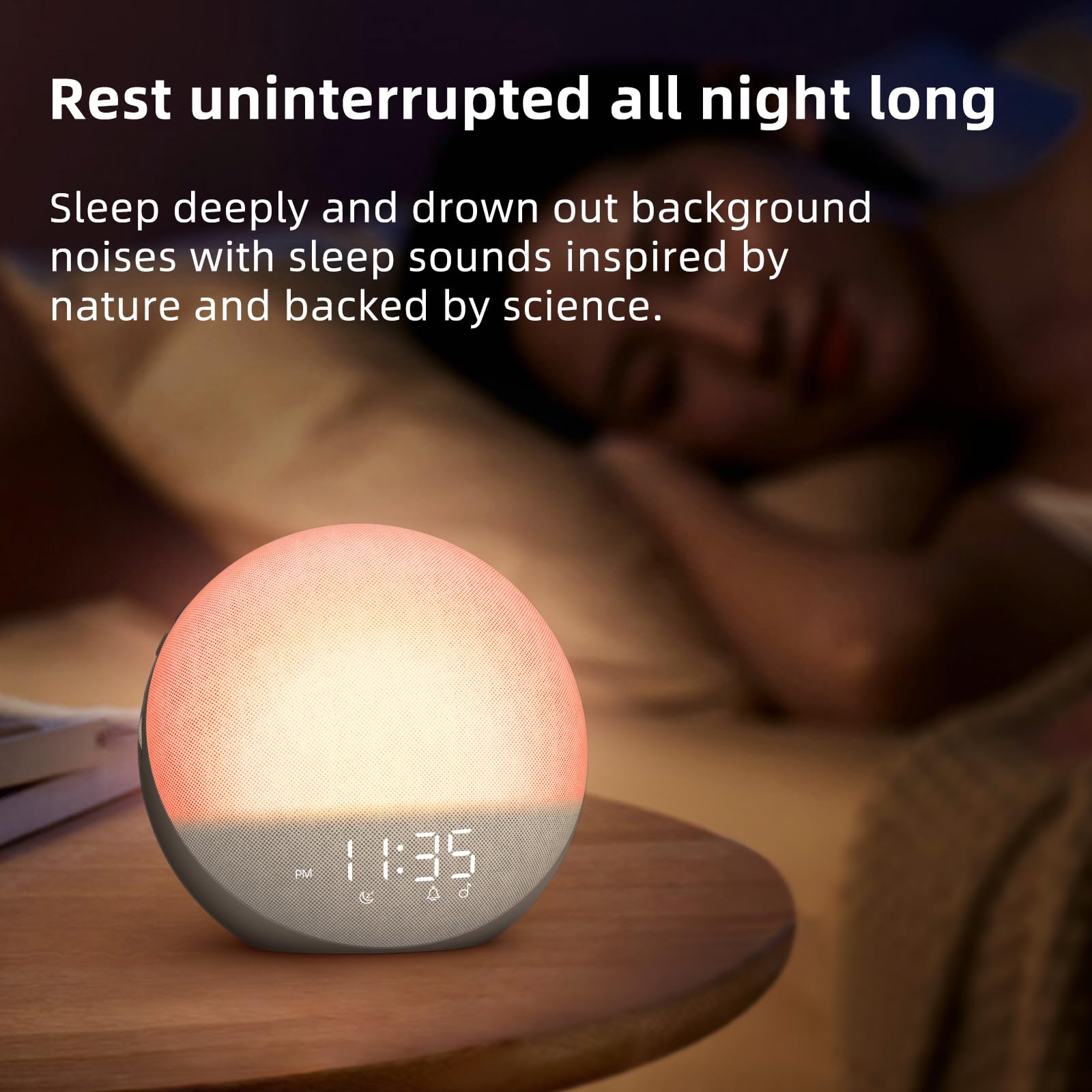 Odokee en dormitorio creando ambiente relajante para dormir mejor