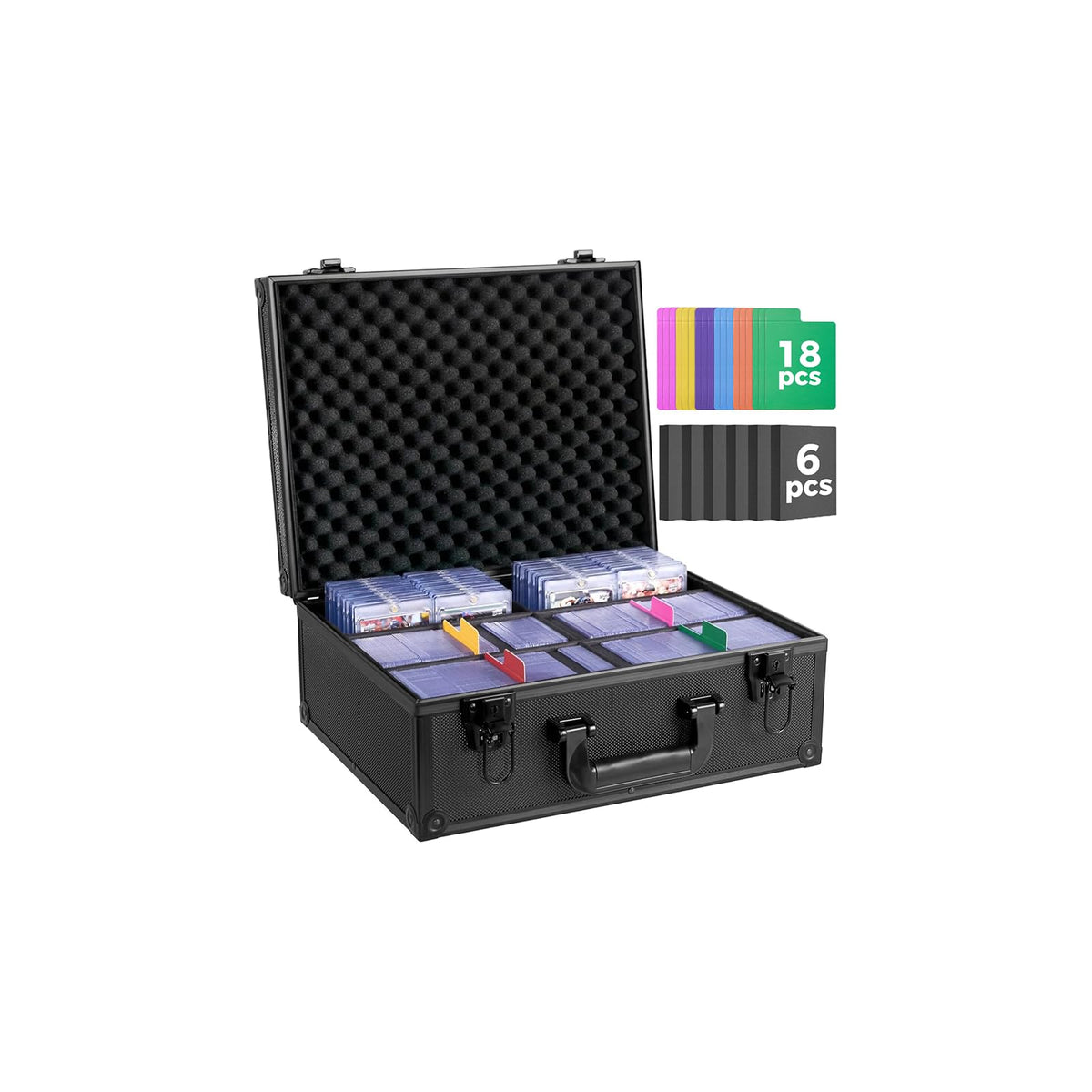 OEODAJ caja frontal elegante con capacidad alta y protección