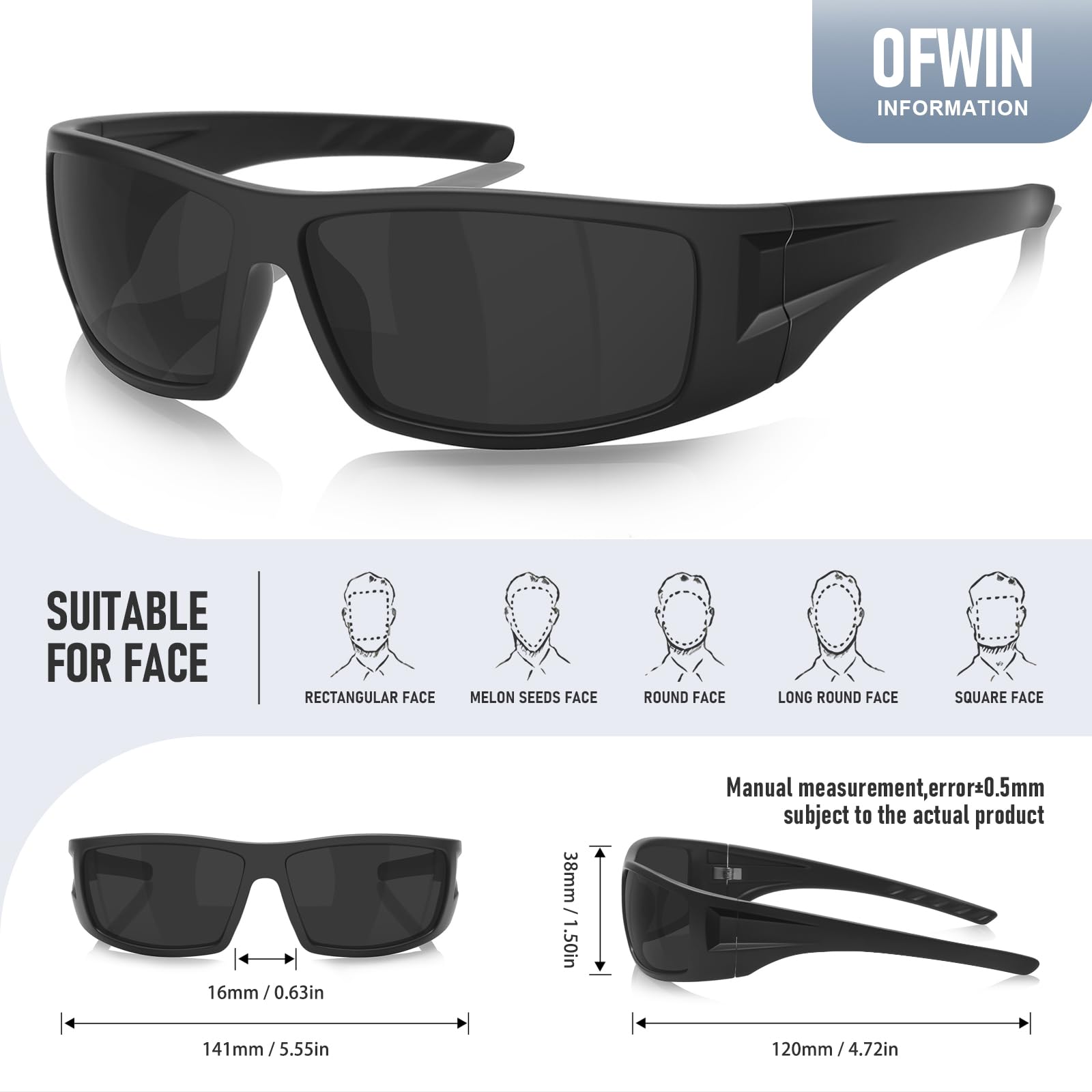 Ofwin gafas en acción durante pesca demostrando reducción de deslumbramiento