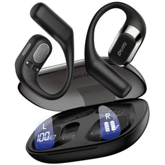 OHAYO T10 vista frontal mostrando diseño open-ear y ergonomía