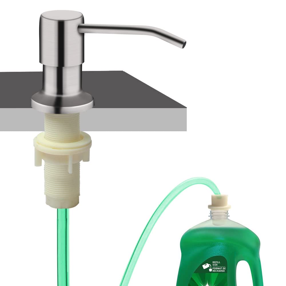 OHiHi frente del dispensador para fregadero con diseño robusto y elegante