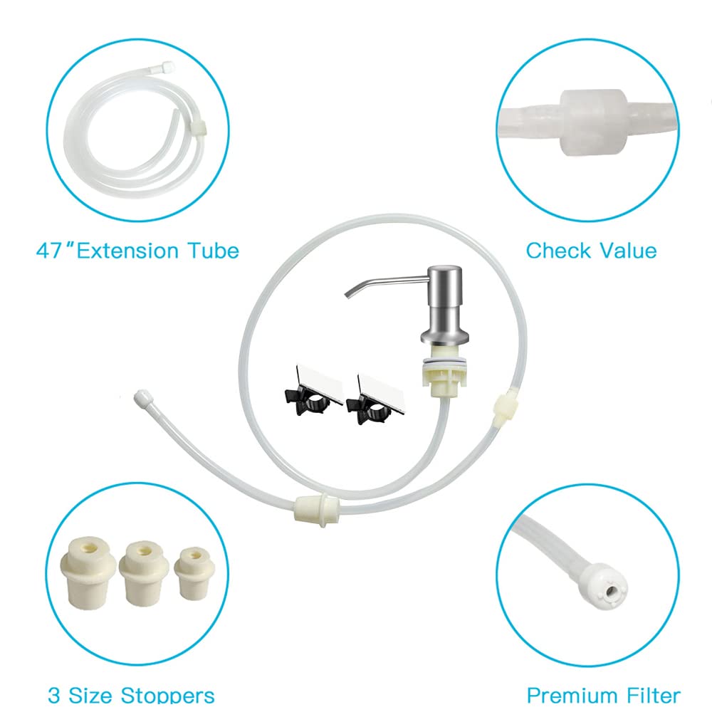OHiHi instalado con botella bajo fregadero, reduce frecuencia de recarga