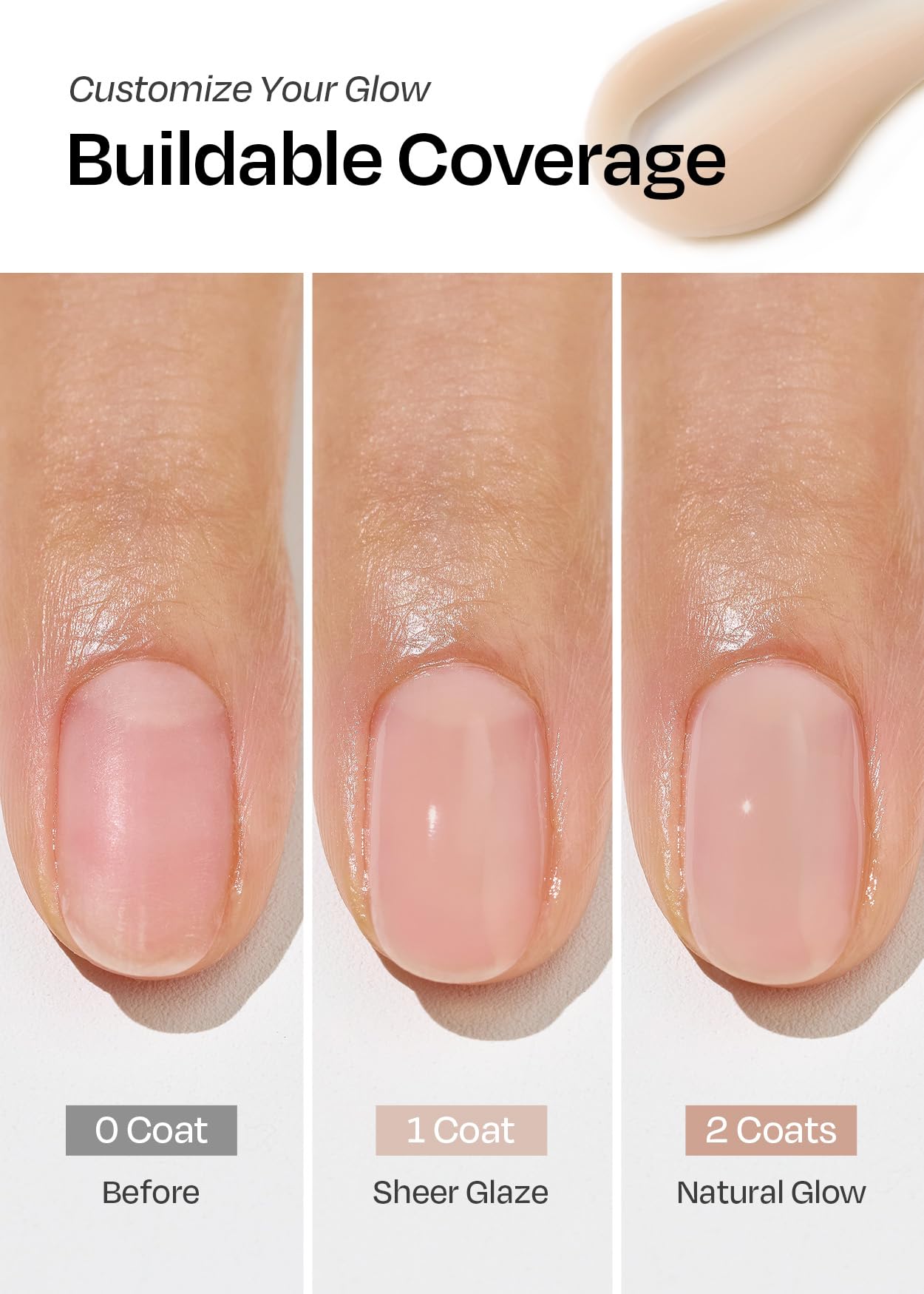 ohora uñas con acabado brillante tipo gel que realza aspecto saludable