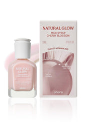 ohora envase frontal Cherry Blossom mostrando color y tamaño 15 mL, ideal para fortalecer uñas