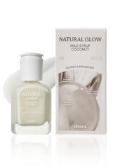 ohora envase frontal Natural Glow Milk Syrup Coconut mostrando el brillo y acabado