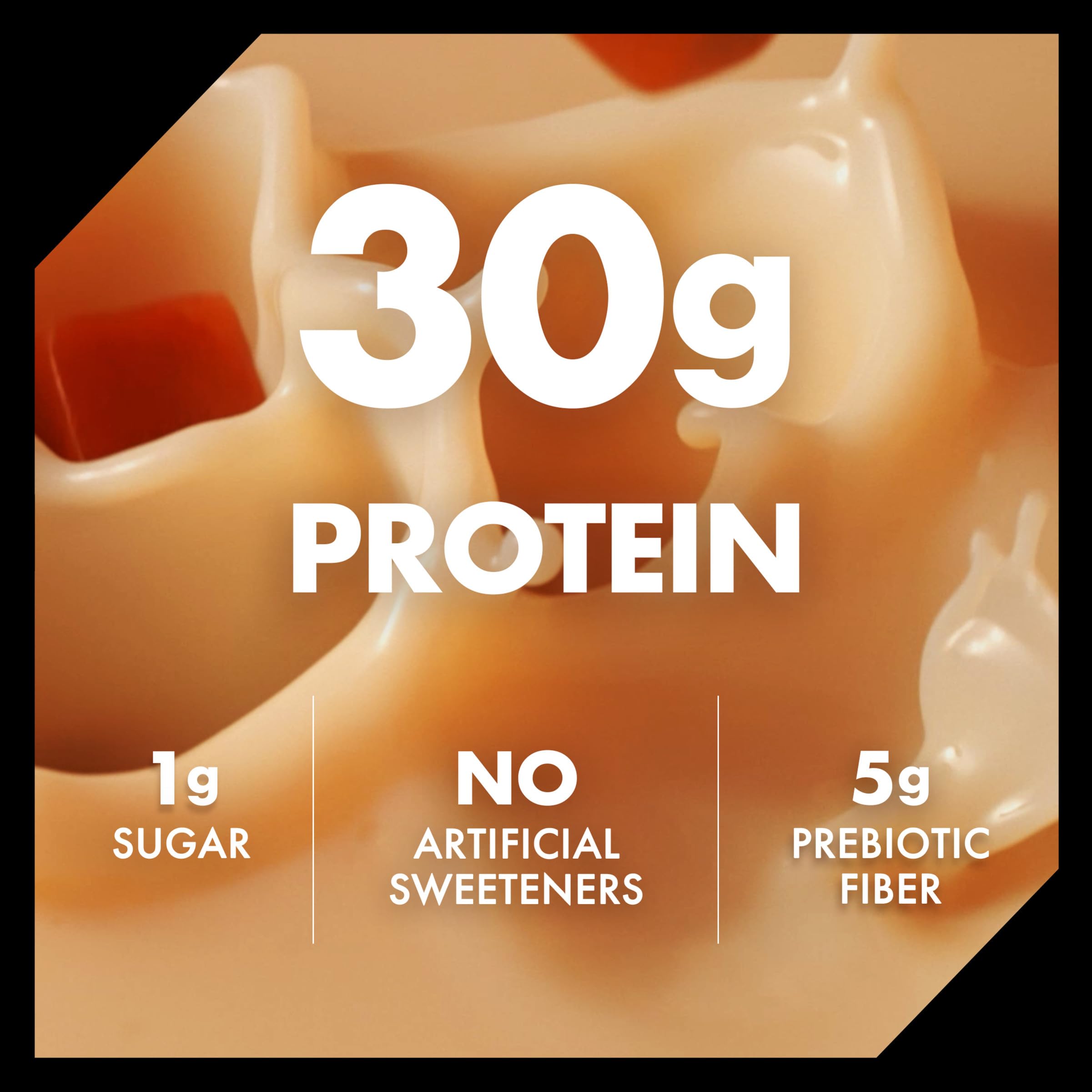 Oikos etiqueta nutricional enfocada en proteína y fibra prebiótica