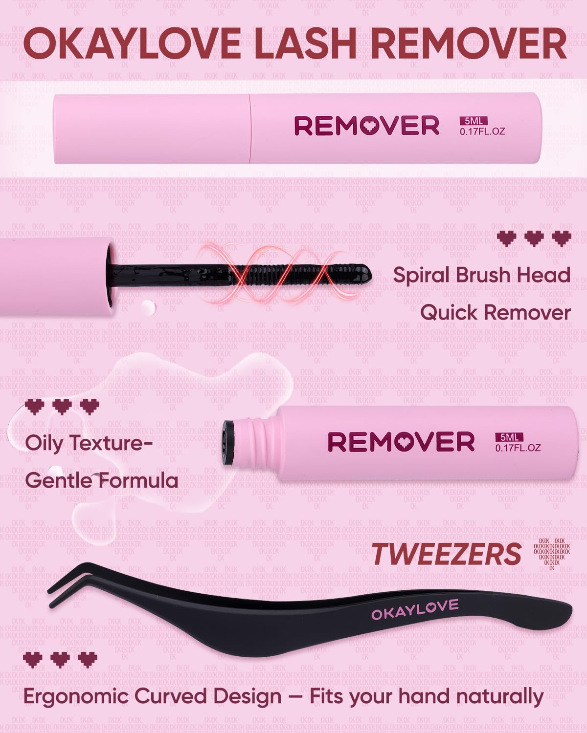 OKAYLOVE kit LIRA en mano para comparar tamaño y cantidad