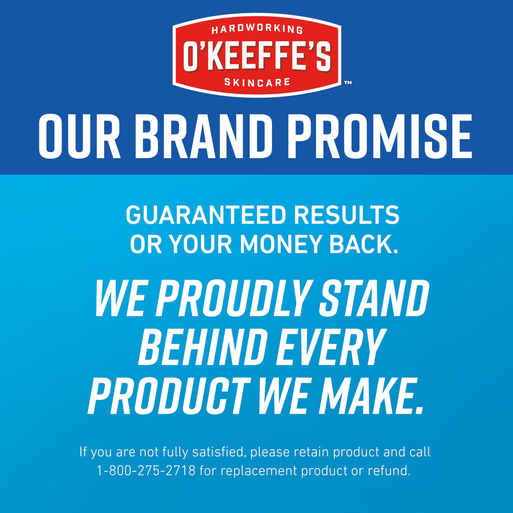 O'Keeffe's producto en dormitorio relajante, uso nocturno recomendado para mejores resultados