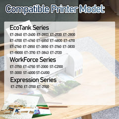 OKGO!INK primer plano de etiqueta 522 mostrando información de color y seguridad