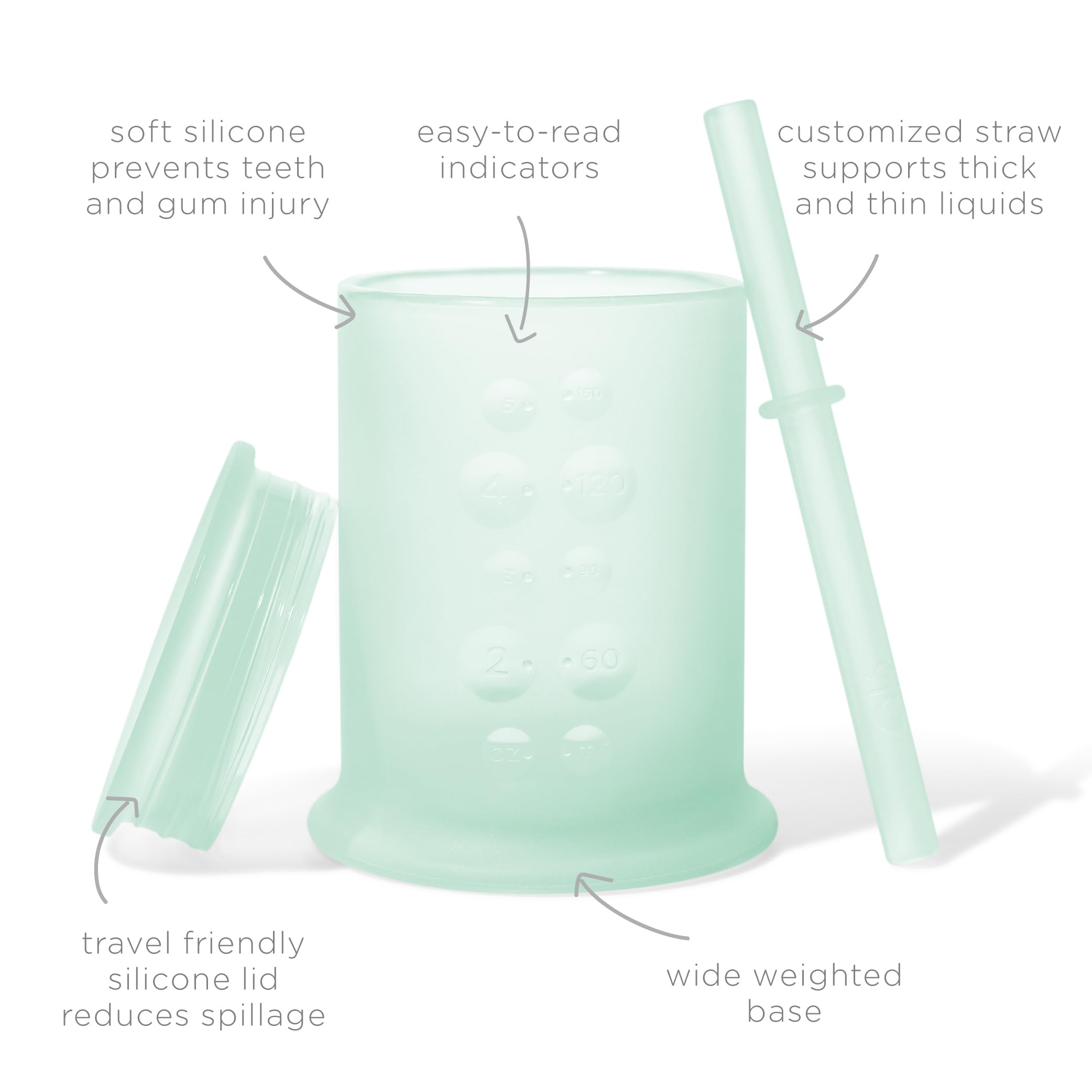 Olababy detalle de silicona suave que protege encías y dientes