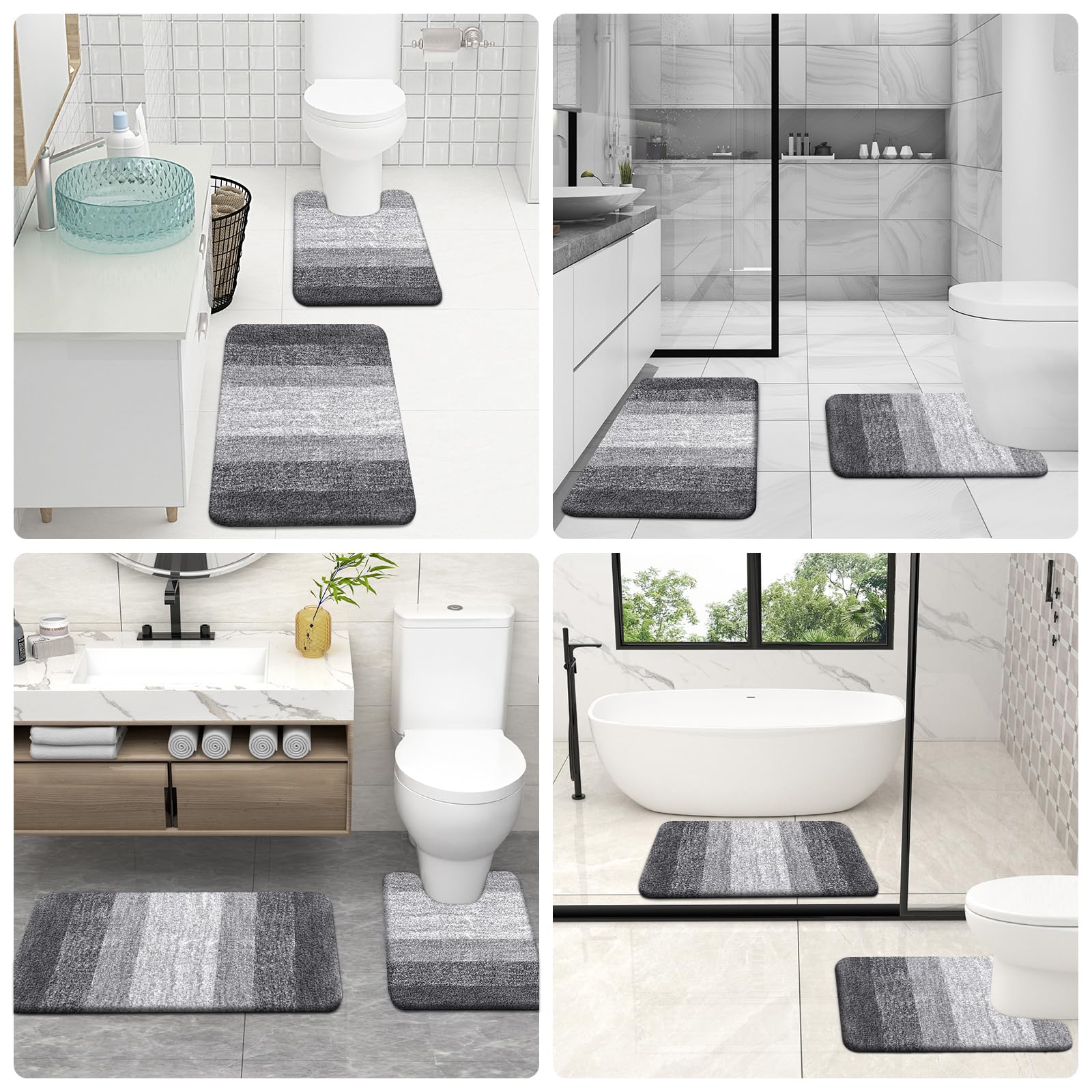 OLANLY ambientación de baño que realza decoración y funcionalidad