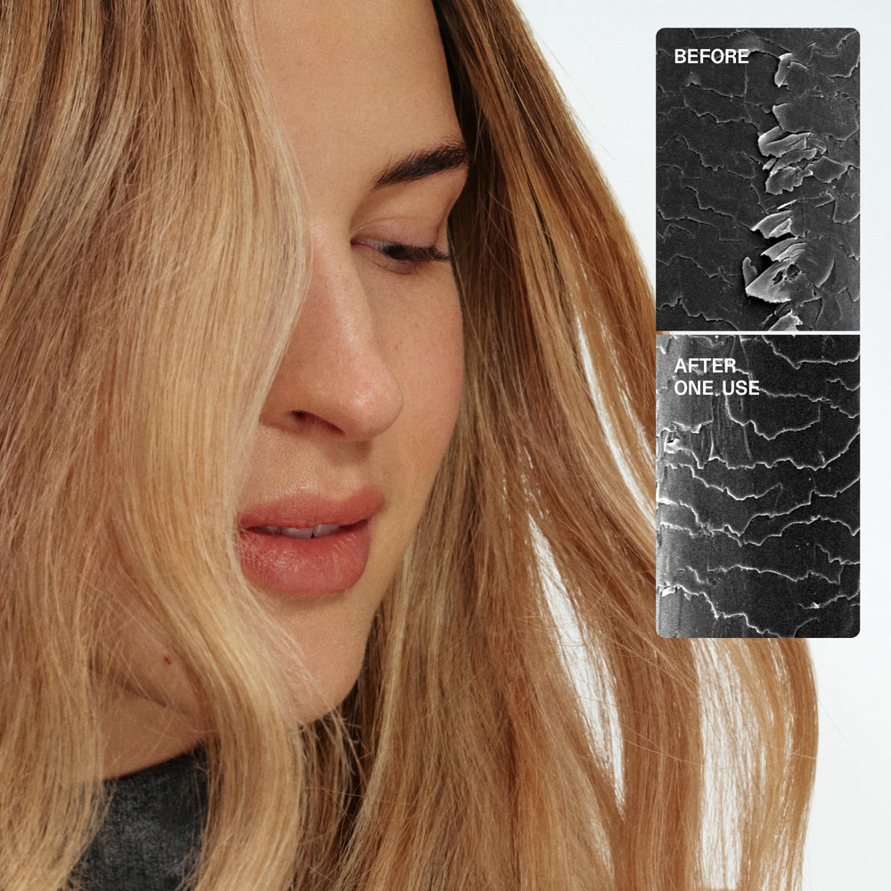 Olaplex N°.3PLUS etiqueta legible, ofrece instrucciones claras y seguridad de uso