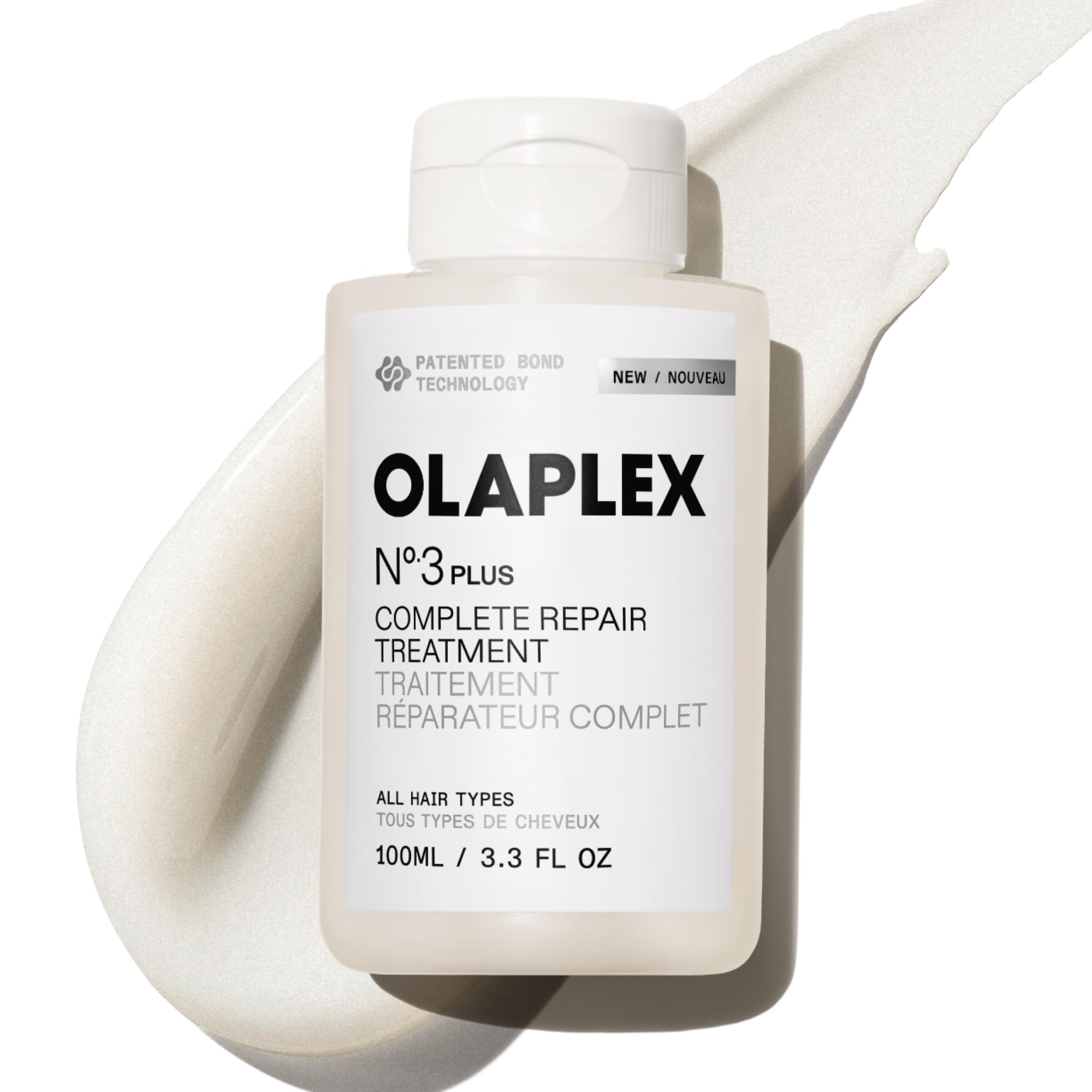 Olaplex N°.3PLUS envase frontal 100 ml, presentación profesional y compacta