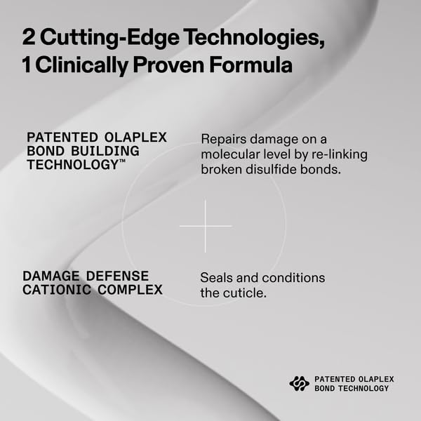 Olaplex N°.3PLUS textura cremosa, muestra hidratación intensa y fácil distribución