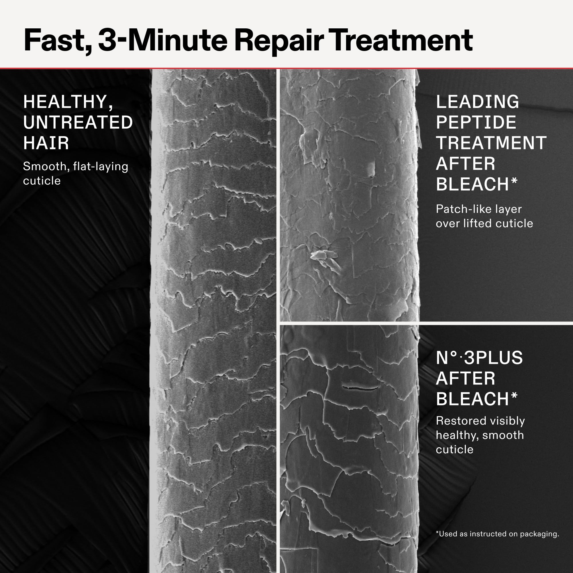 Olaplex N°.3PLUS aplicado en ducha, demuestra reparación rápida en rutina diaria
