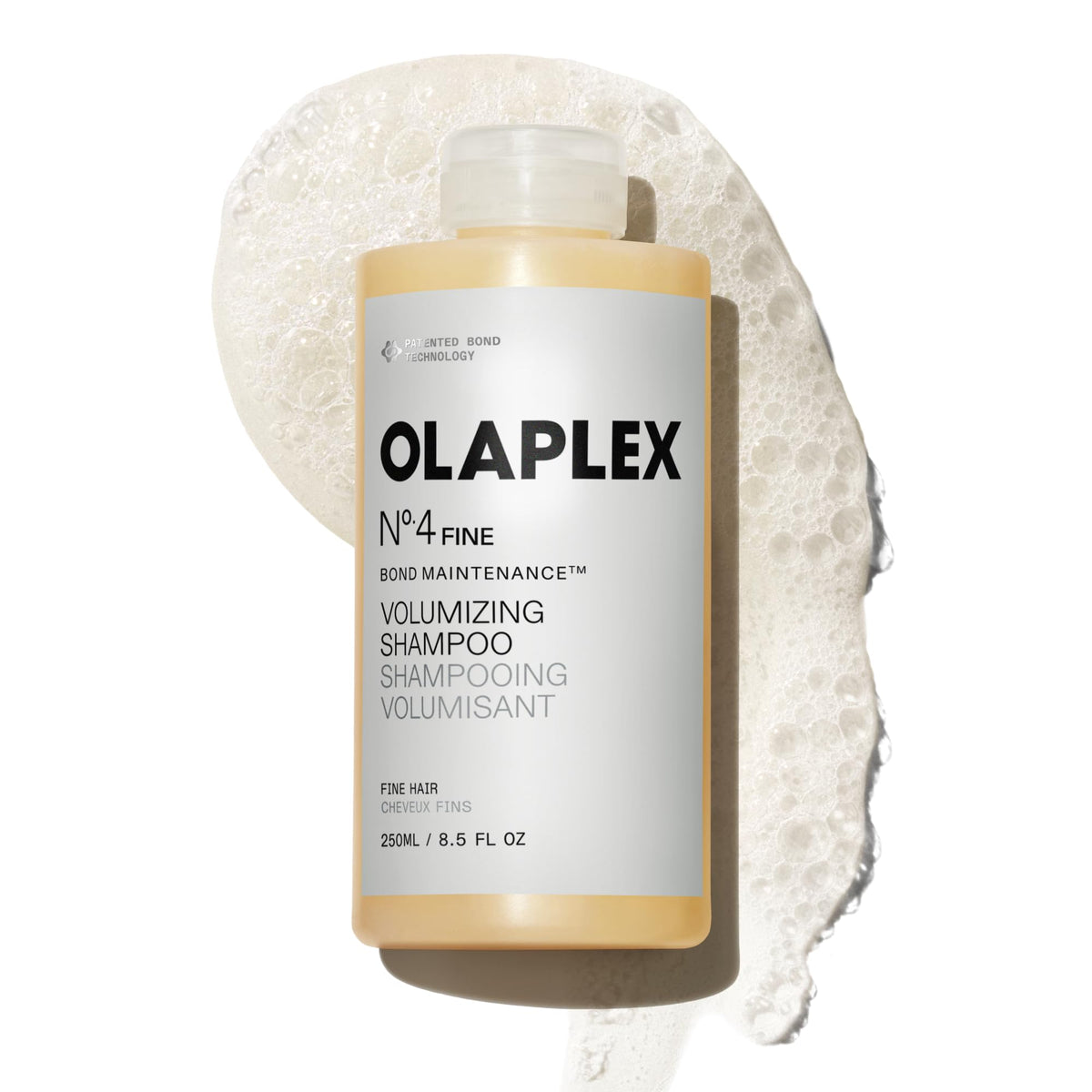 Olaplex envase frontal 250 ml mostrando volumen ligero