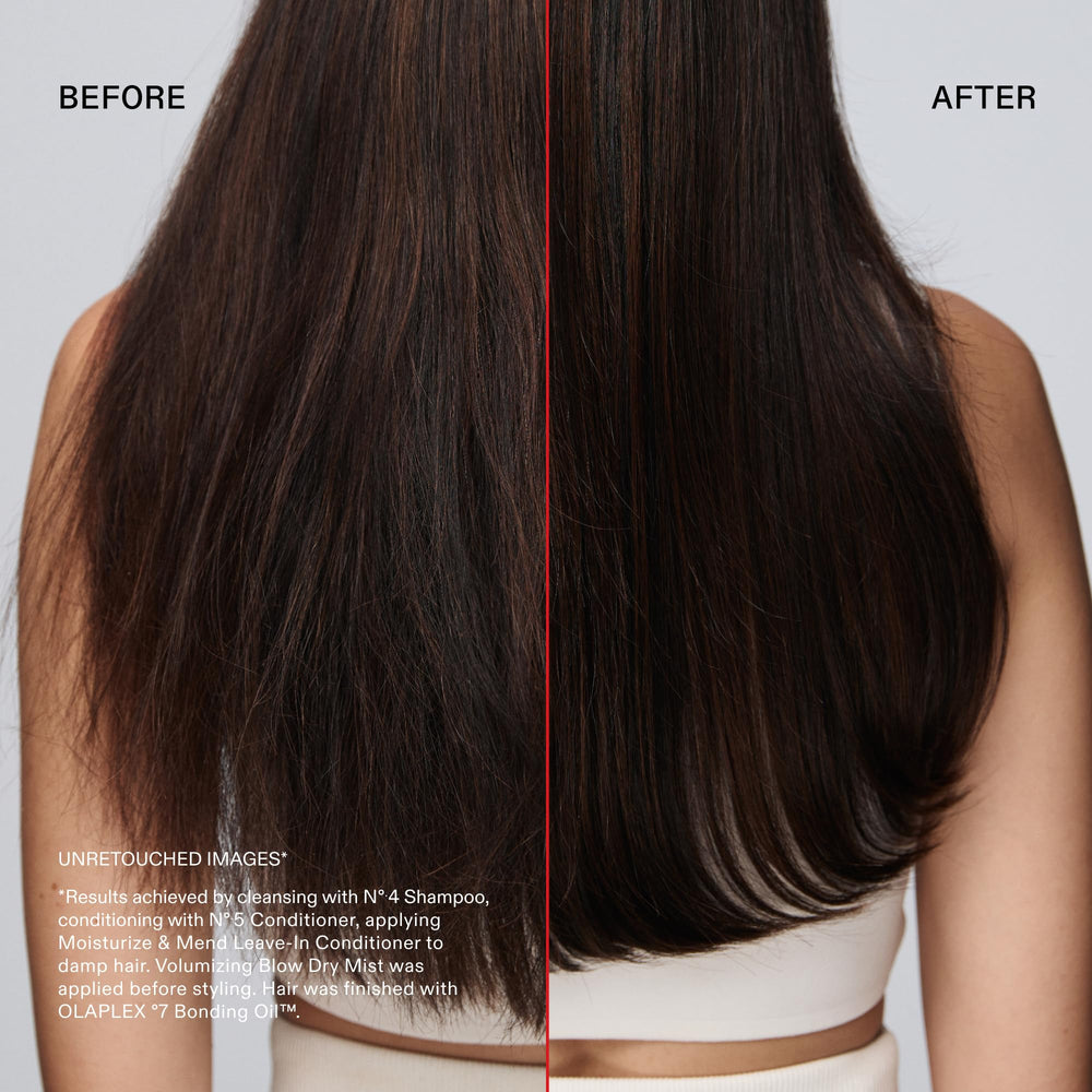 Detalle de ingredientes en etiqueta de Olaplex N°.5, beneficios