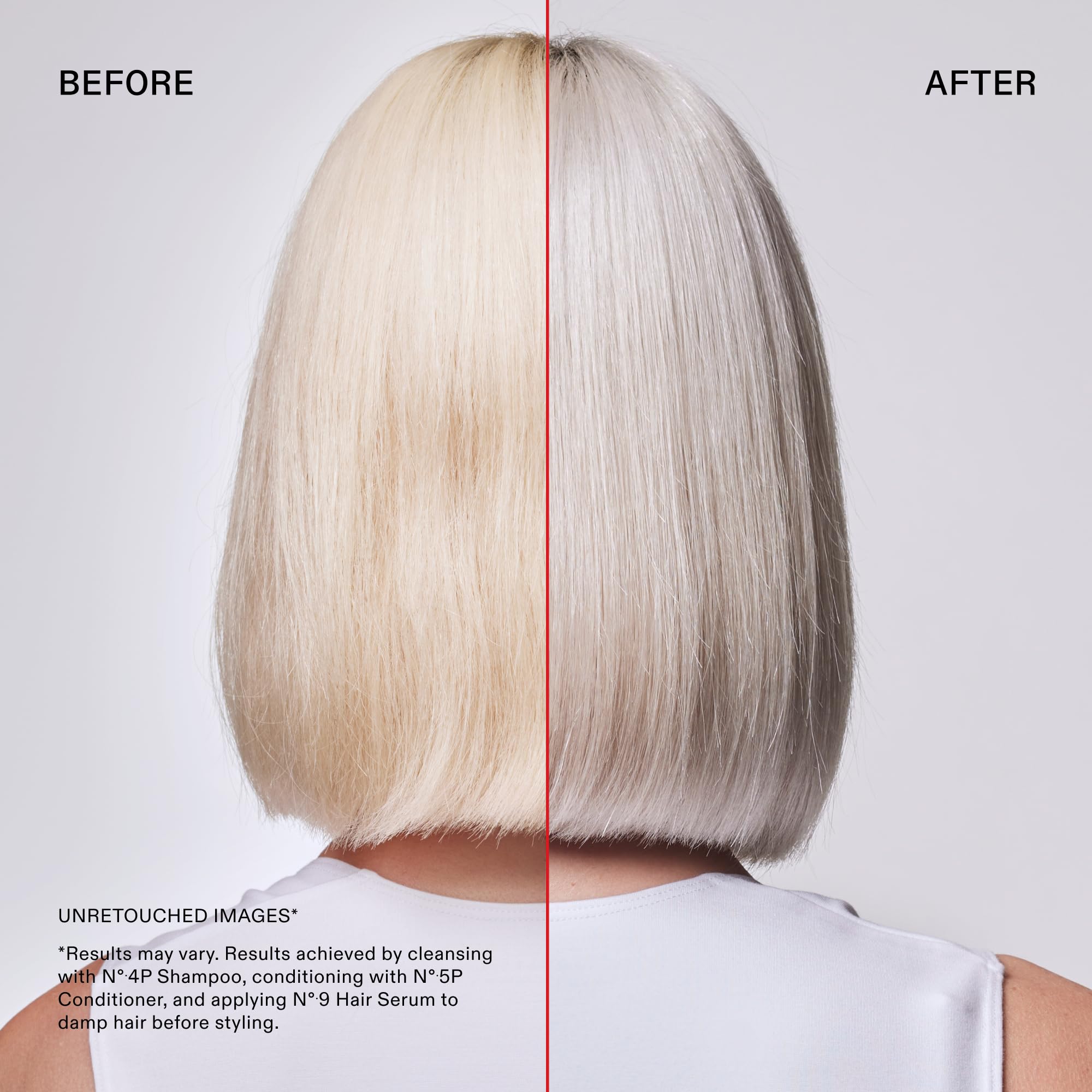 Uso de Olaplex Nº.5P en la ducha durante la rutina capilar diaria