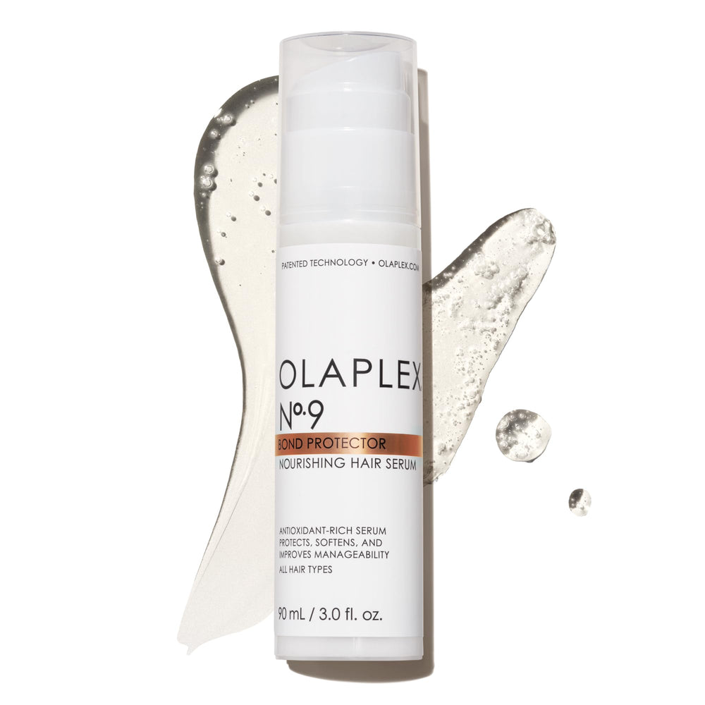 Olaplex N°.9 envase frontal mostrando diseño y tamaño útil