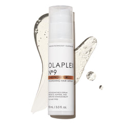 Olaplex N°.9 envase frontal mostrando diseño y tamaño útil