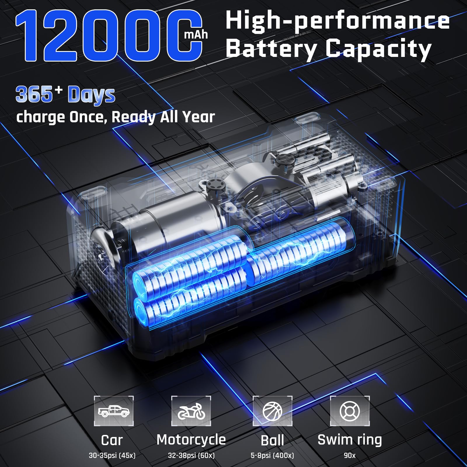 OlarHike kit con mangueras y adaptadores organizados para múltiples aplicaciones