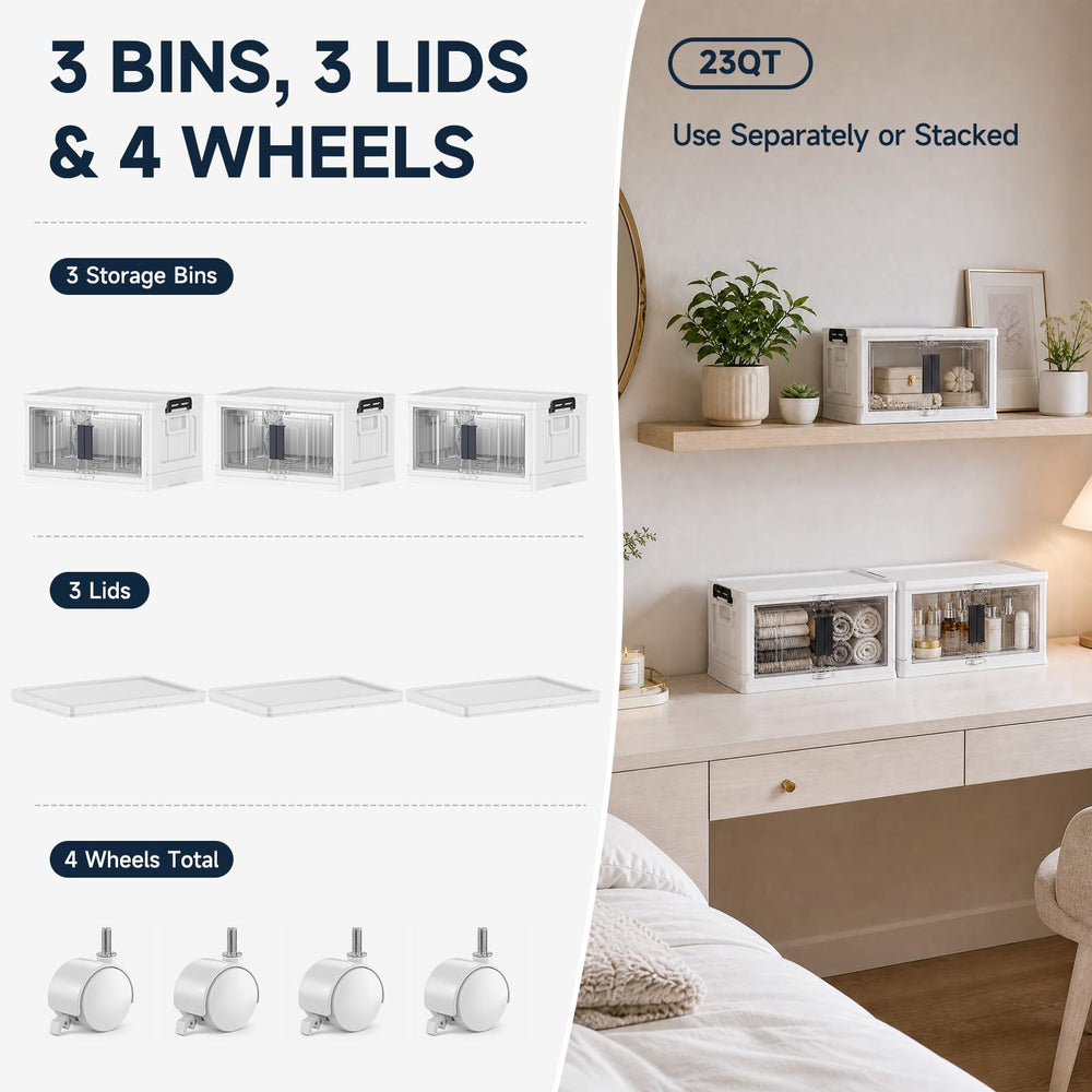 OlarHike caja en dormitorio organizando ropa y mantas eficientemente
