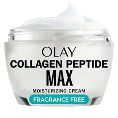 Olay envase frontal de Collagen Peptide 24 MAX mostrando volumen y diseño